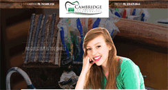 Desktop Screenshot of cambridgeorthomn.com